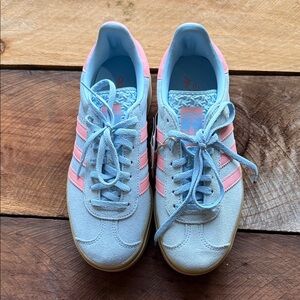 Adidas Gazelle Bold J ~ Clear Sky Pink Spark size 5 kids youth = 7 Women